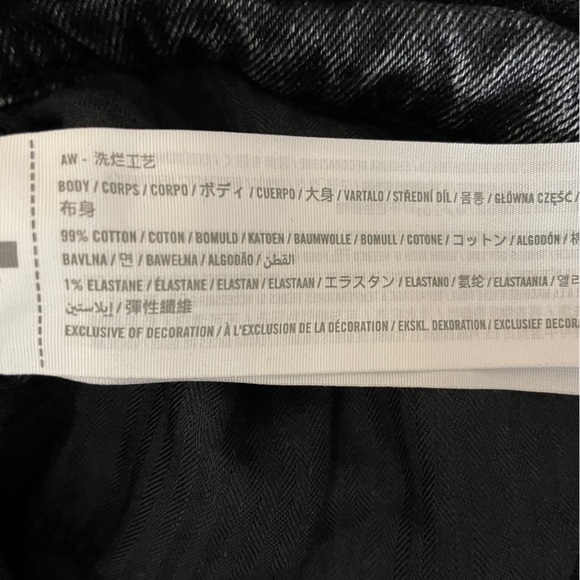 Abercrombie & Fitch 90s Slim Straight High Rise Jeans 26 / 2L Cross Over Waist - Picture 9 of 12